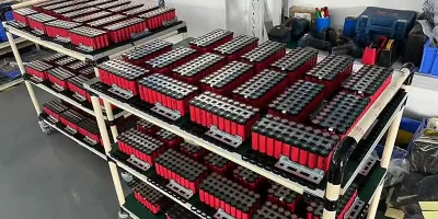 18650 lithium-ion cells inside a custom battery pack for marine robotics