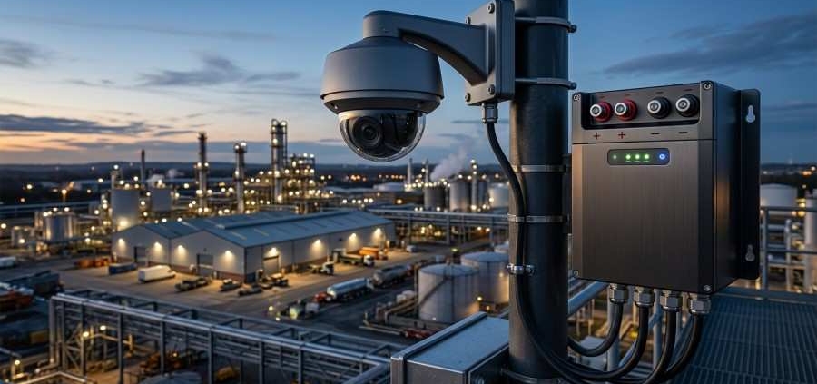 Professional CCTV Surveillance System and Battery Backup Solution Banner