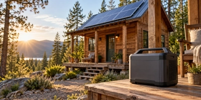 Cabin Solar Generator vs. LiFePO4 Battery Bank: Cost, Runtime, Expansion