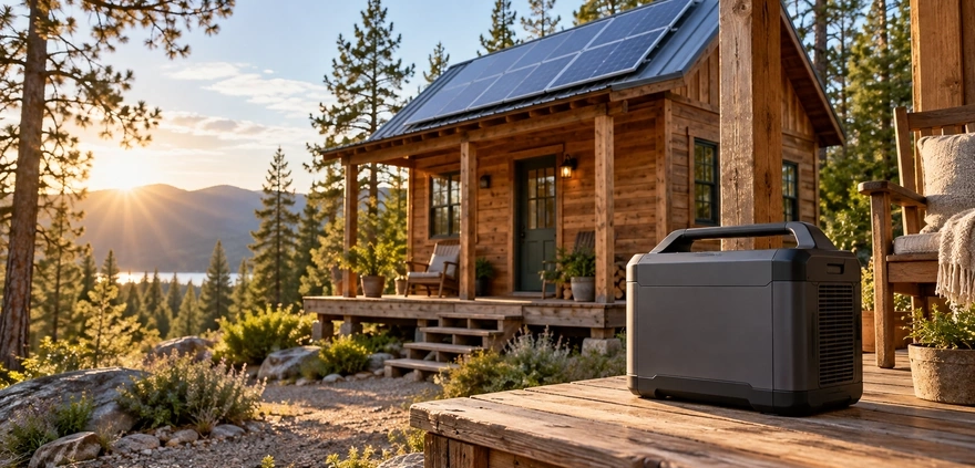Cabin Solar Generator vs. LiFePO4 Battery Bank: Cost, Runtime, Expansion