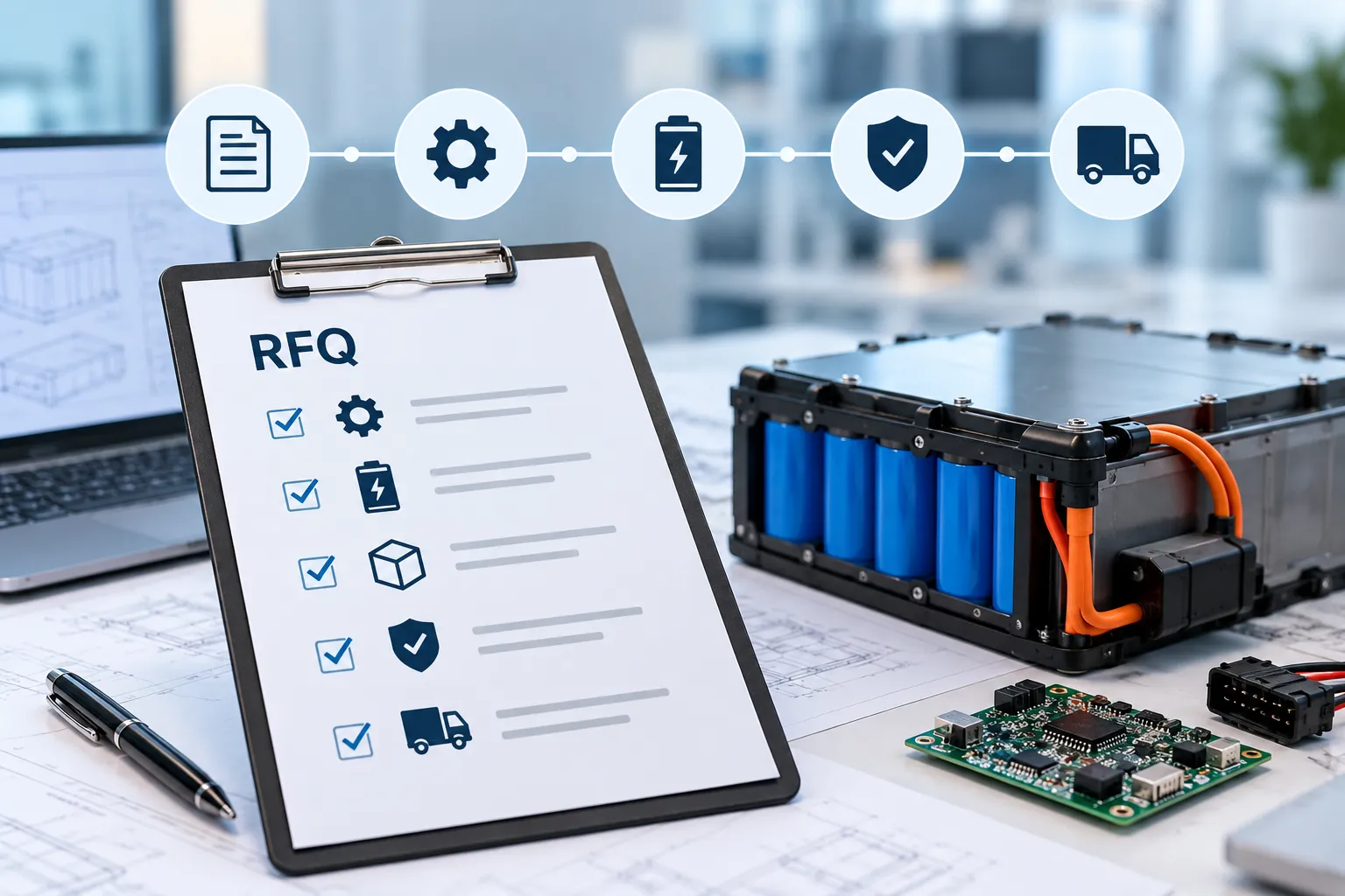 Custom Battery Pack RFQ Checklist for OEM Buyers